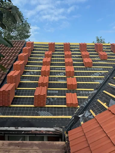 Tiled roof installation in the North East