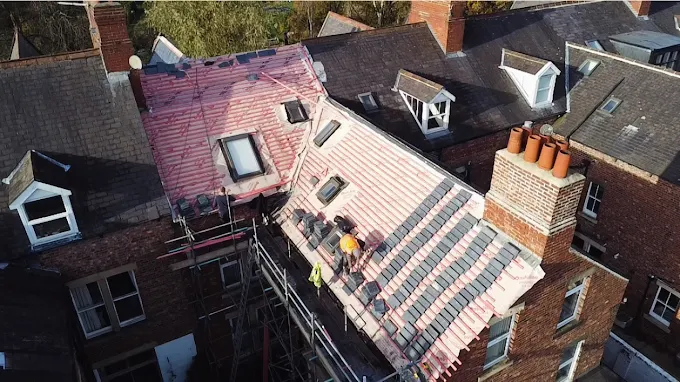 Completed roofing project by S&R Roofing
